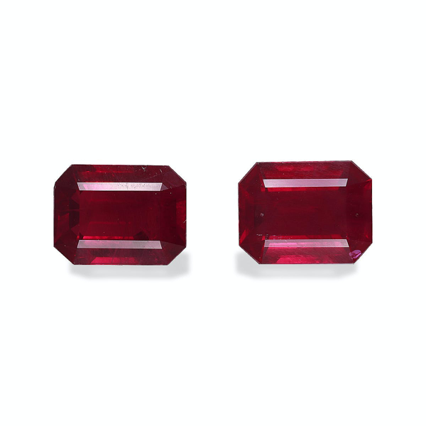 17 Ct Natural Certified Burma Pigeon Blood Red Ruby – Unheated Loose Gemstone Pair