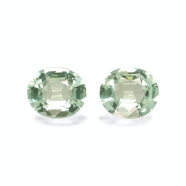 Picture of Mist Green Tourmaline 17.72ct - 15x13mm Pair (TG1543)