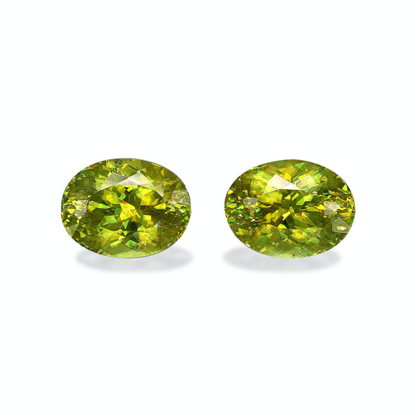 Picture of Lemon Yellow Sphene 8.85ct - 10x8mm Pair (SH1095)