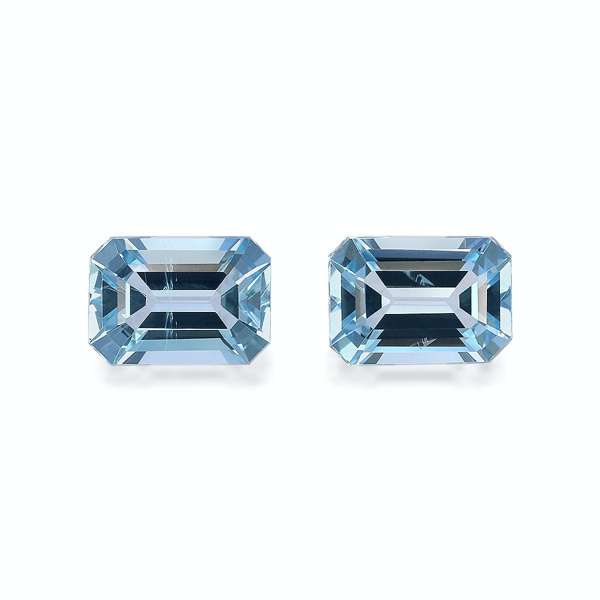 Baby Blue Aquamarine 2.84ct - 8x6mm Pair (AQ4252)