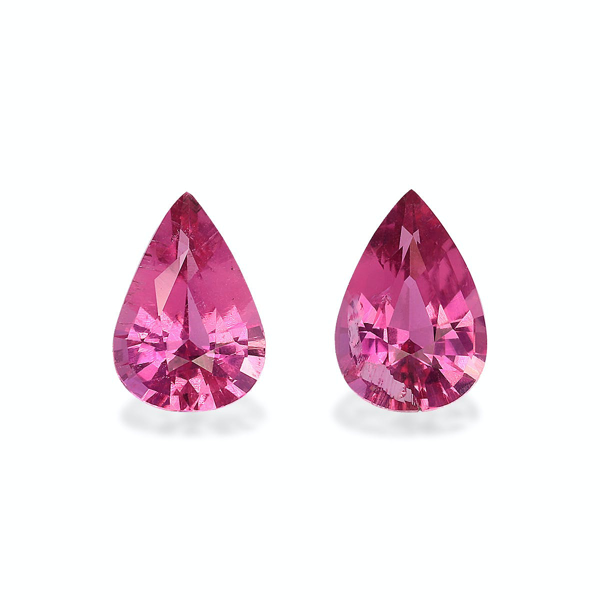 Fuscia Pink Rubellite Tourmaline 2.24ct - 8x6mm Pair (RL1280)
