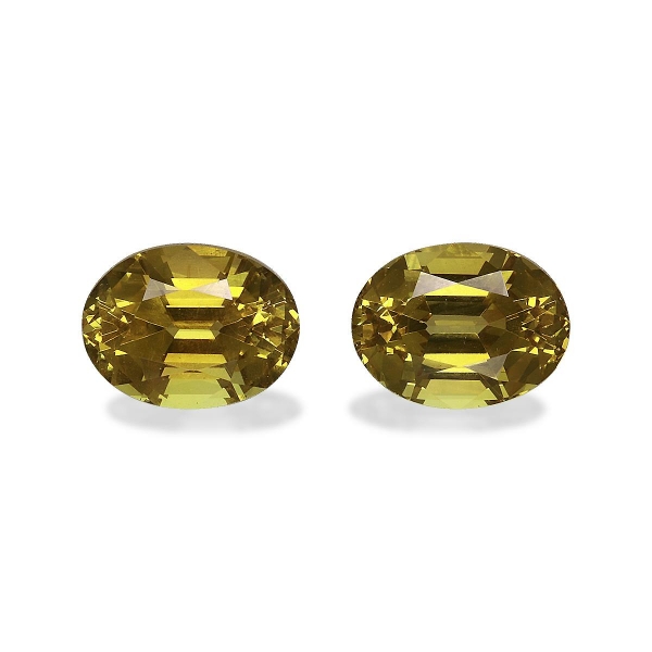 Golden Yellow Grossular Garnet 3.86ct - 8x6mm Pair (GG0036)