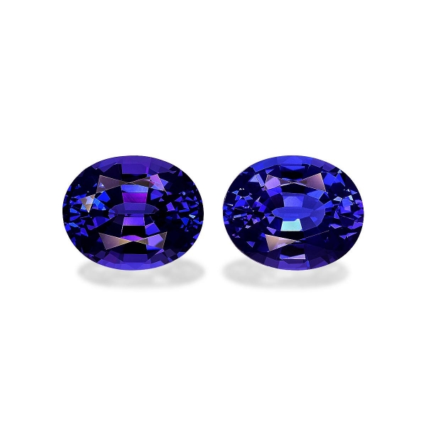 D-Block Blue Tanzanite 18.64ct - Pair (TN0769)