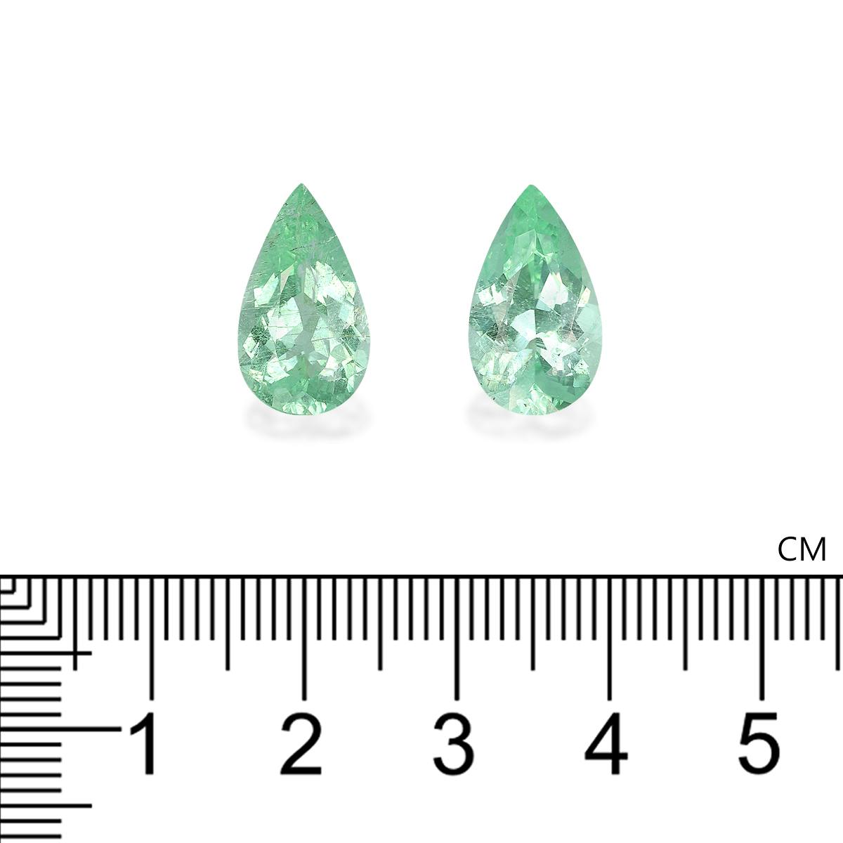Tourmaline Paraiba Rare, Couleur Vert Néon Avec Cuivre - 6,85 Carats, Certifiée GDL - Naturelle, Non Traitée