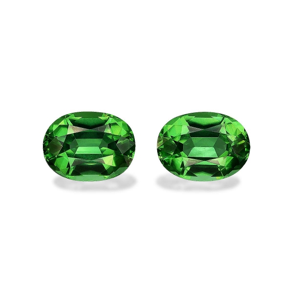 Picture of Vivid Green Chrome Tourmaline 4.72ct - 9x7mm Pair (CT0349)