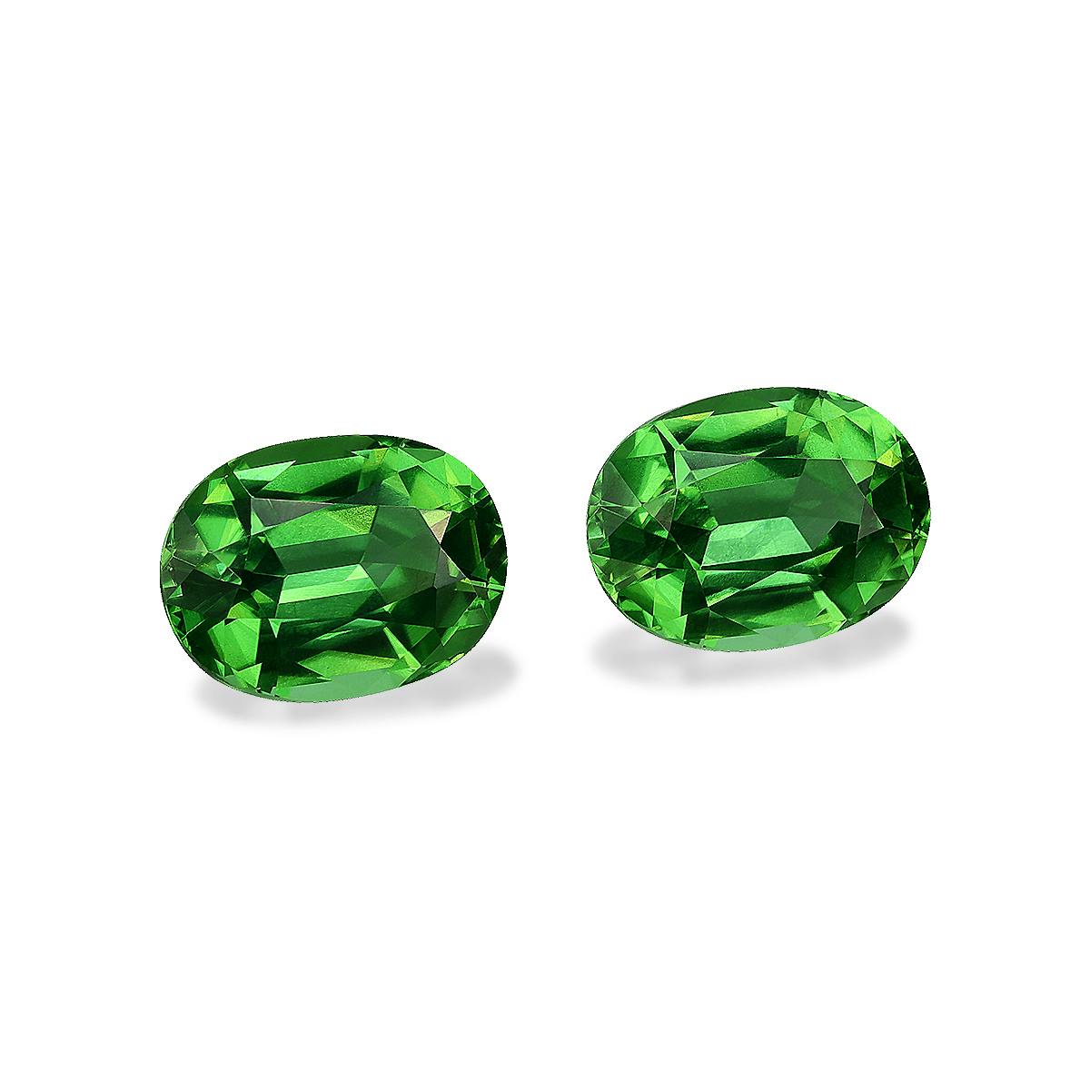 Picture of Vivid Green Chrome Tourmaline 4.72ct - 9x7mm Pair (CT0349)