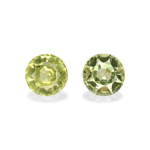 Picture of Pale Green Grossular Garnet 2.57ct - 6mm Pair (GG0175)