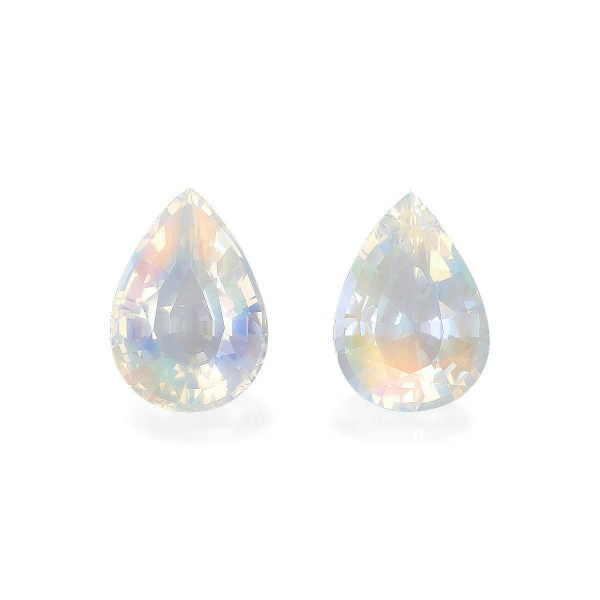 Picture of White Rainbow Moonstone 26.39ct - Pair (RM0332)
