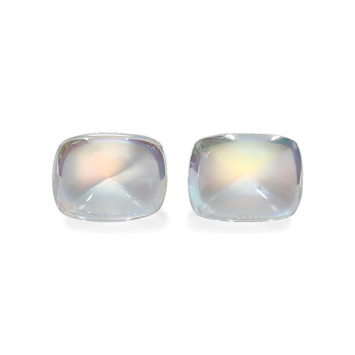 Picture of White Rainbow Moonstone 19.27ct - Pair (RM0334)