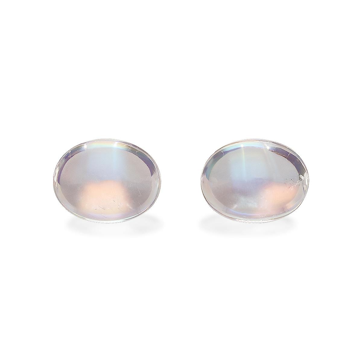 Picture of White Rainbow Moonstone 14.65ct - Pair (RM0340)