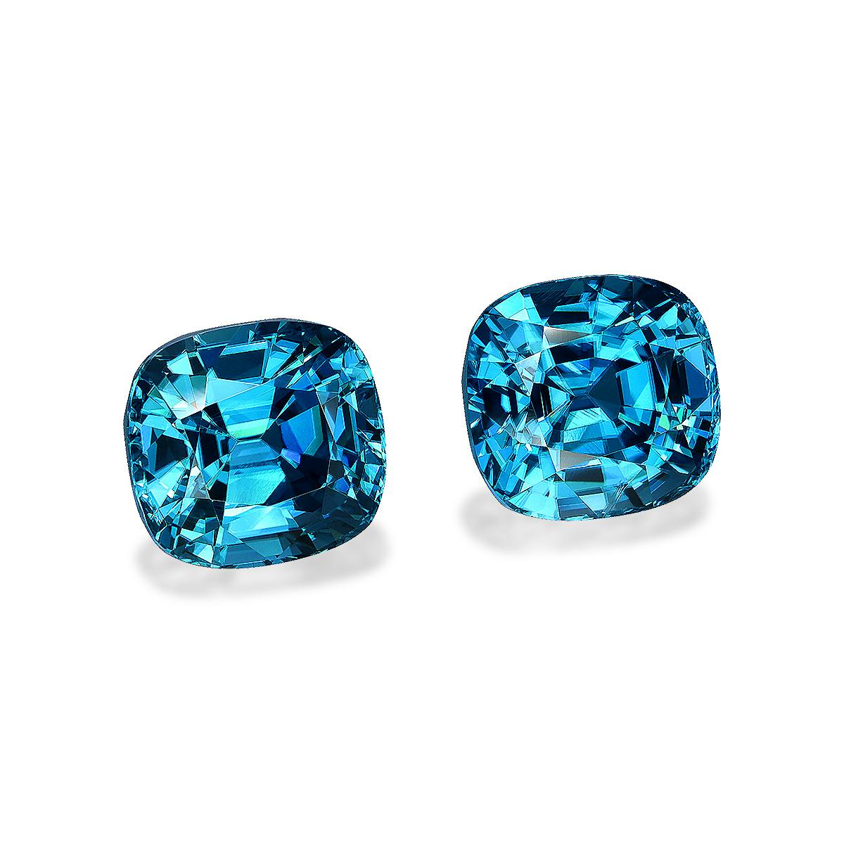 Picture of Blue Zircon 33.41ct - 12mm Pair (ZI1295)