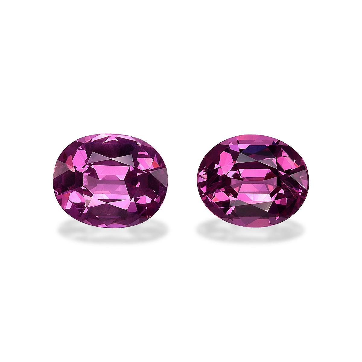 Picture of Bubblegum Pink Rhodolite Garnet 8.05ct - 11x9mm Pair (RD0544)