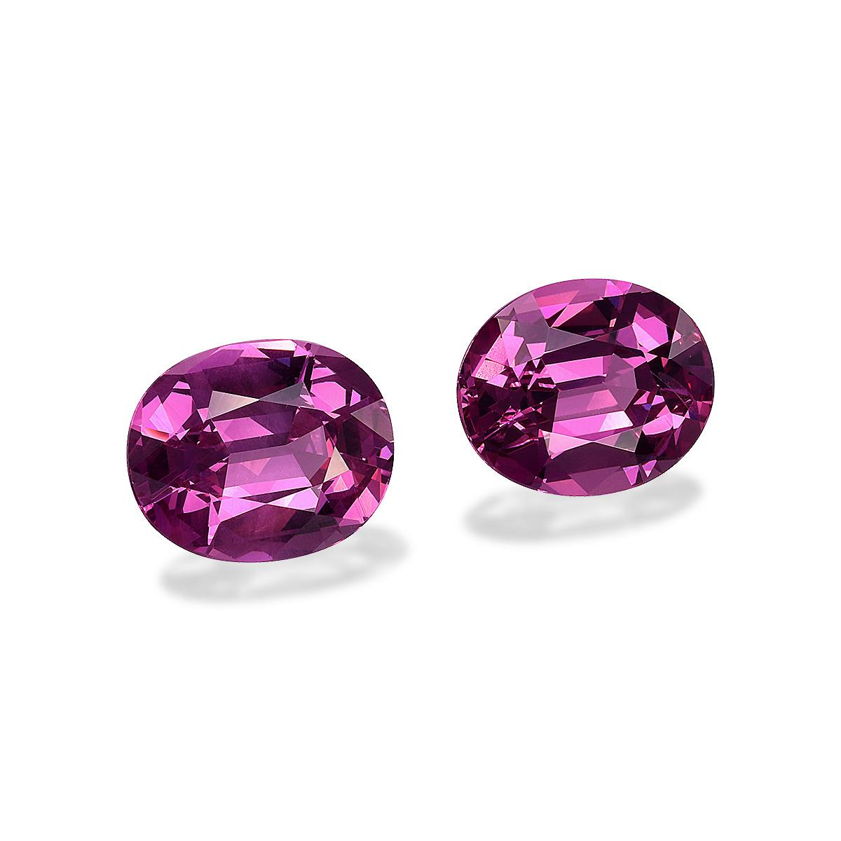 Picture of Bubblegum Pink Rhodolite Garnet 8.05ct - 11x9mm Pair (RD0544)