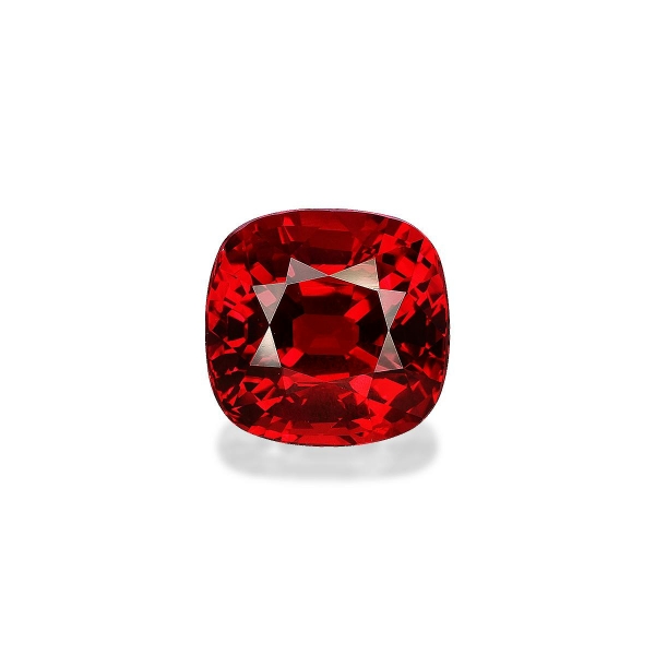 Natural Mozambique Ruby - Round Cut Loose Gemstone, 6.77 Ct, Red, Eye Clean, Unenhanced - GGI Certified